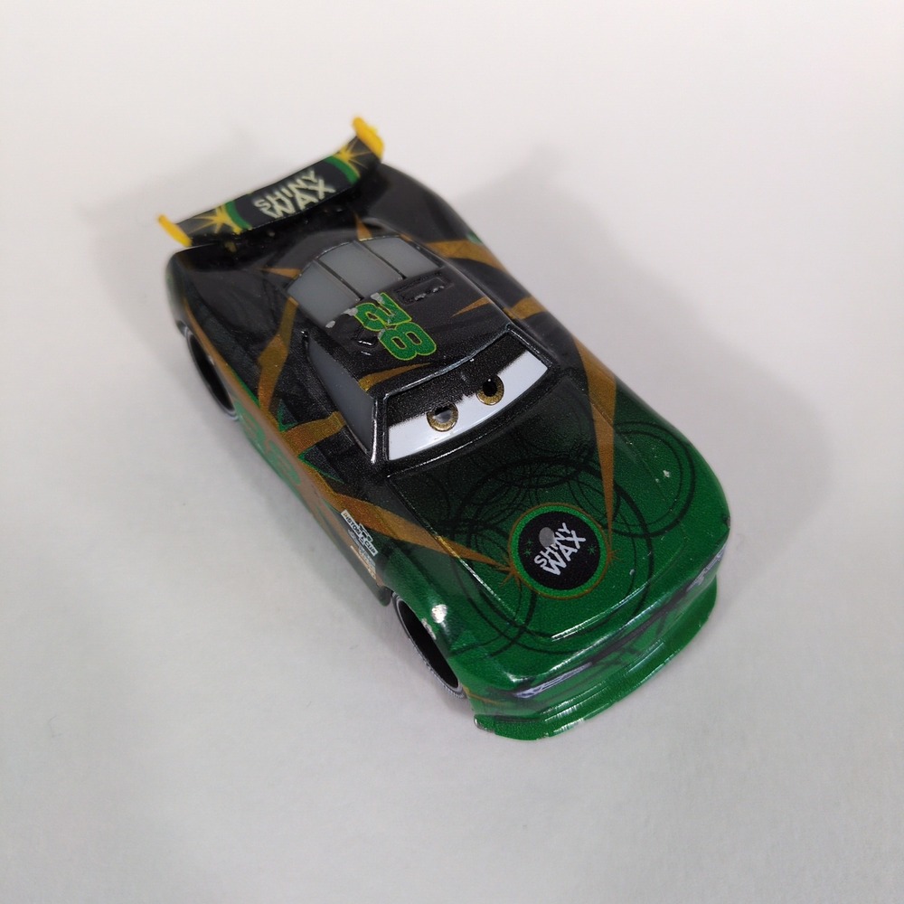 Disney Pixar Cars Mattel Conrad Camshaft Shiny Wax Next Gen Diecast 82 Green